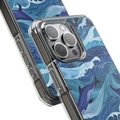 Dolphin Waves iPhone 15 Pro Max Case - Impact
