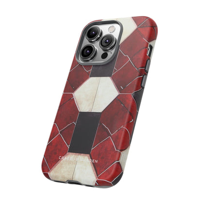 Gothic Hexagon Symmetry iPhone 14 - Tough Phone Case