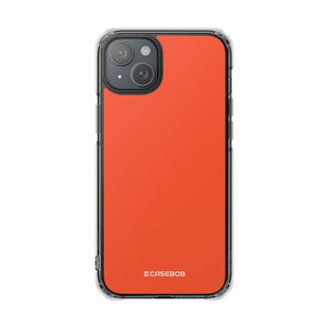 Portland Orange | Handyhülle für iPhone (Clear Impact Case – magnetisch)