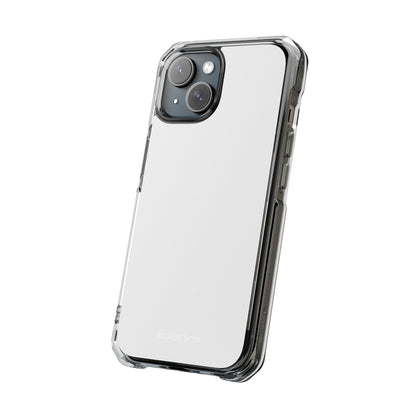 White Smoke - Clear Impact Case for iPhone