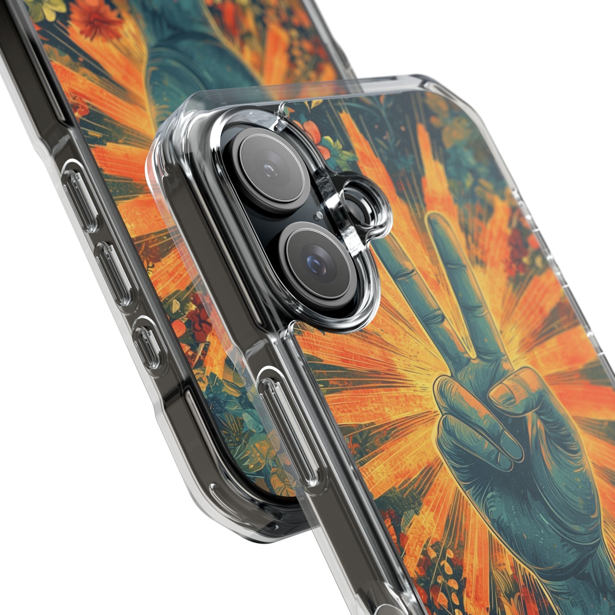 Flowers Embrace Peace iPhone Case - Impact