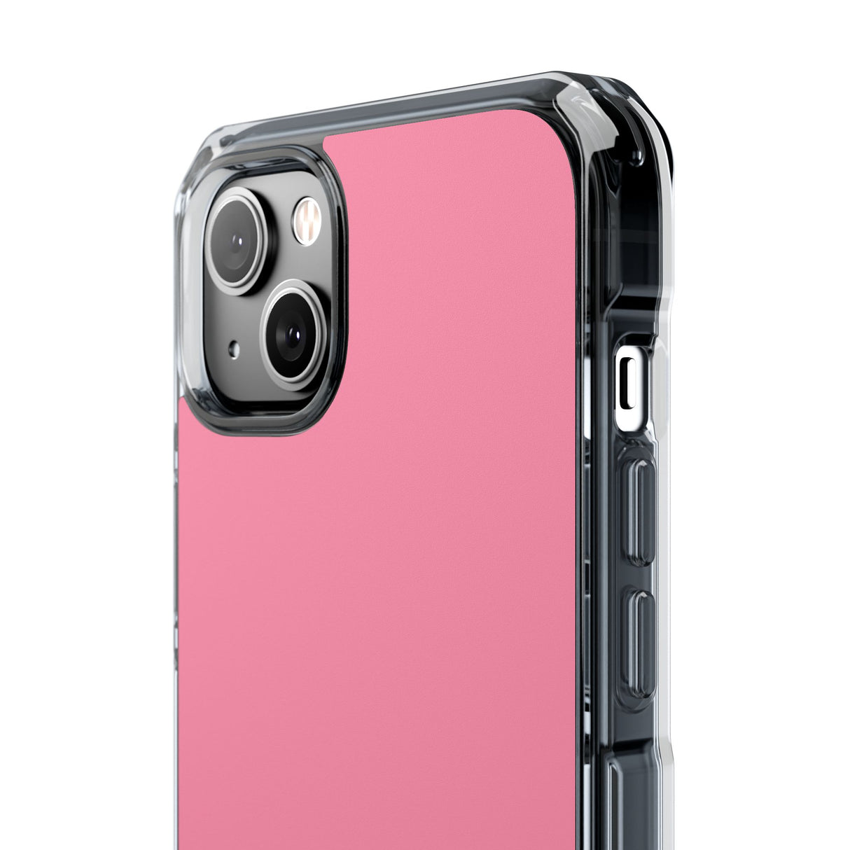 Flamingo Pink | Handyhülle für iPhone (Clear Impact Case - Magnetisch) 