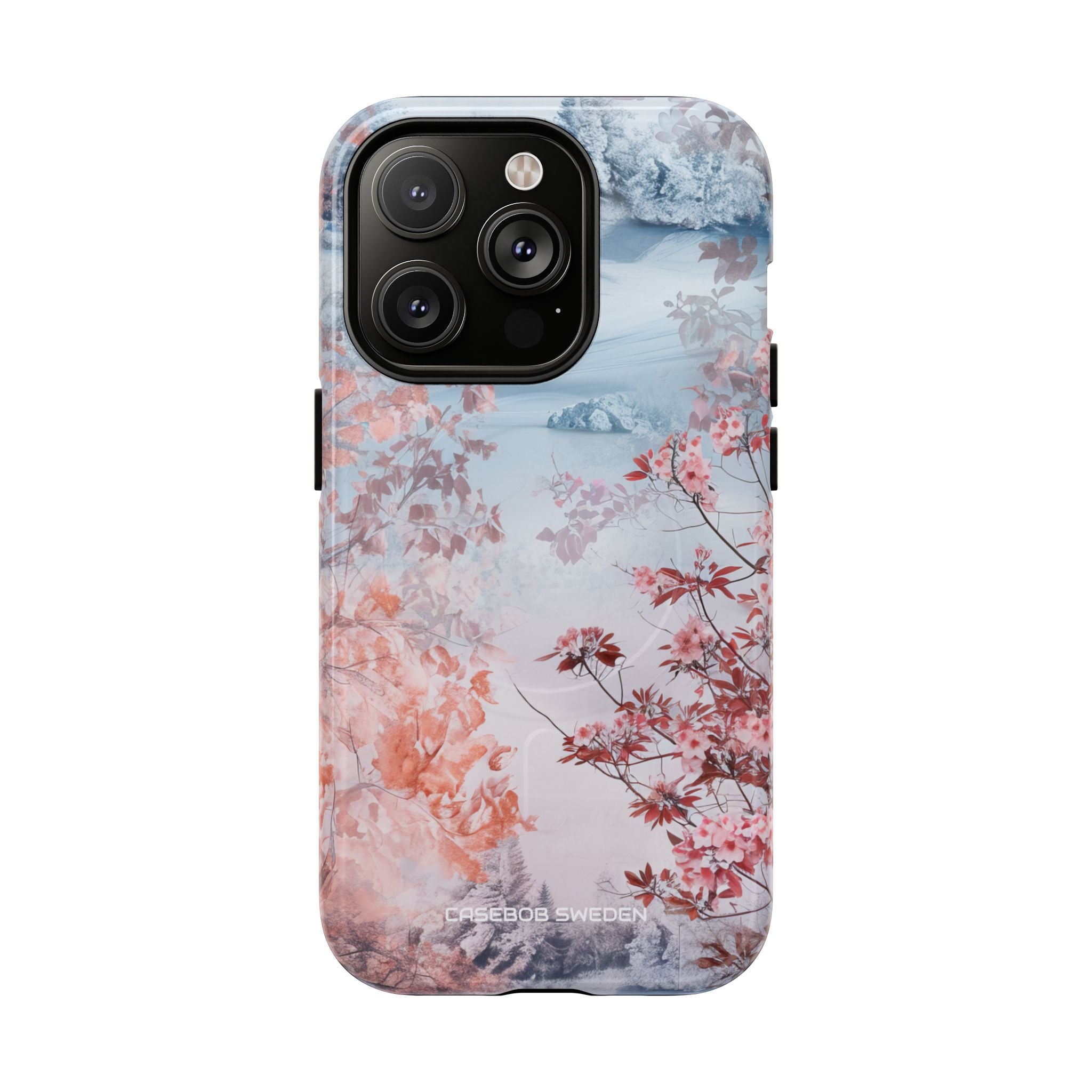 Floral Serenity Case - Tough + MagSafe® iPhone 14 Phone Case