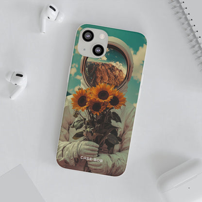 Sunflower Astronaut iPhone 13 - Soft