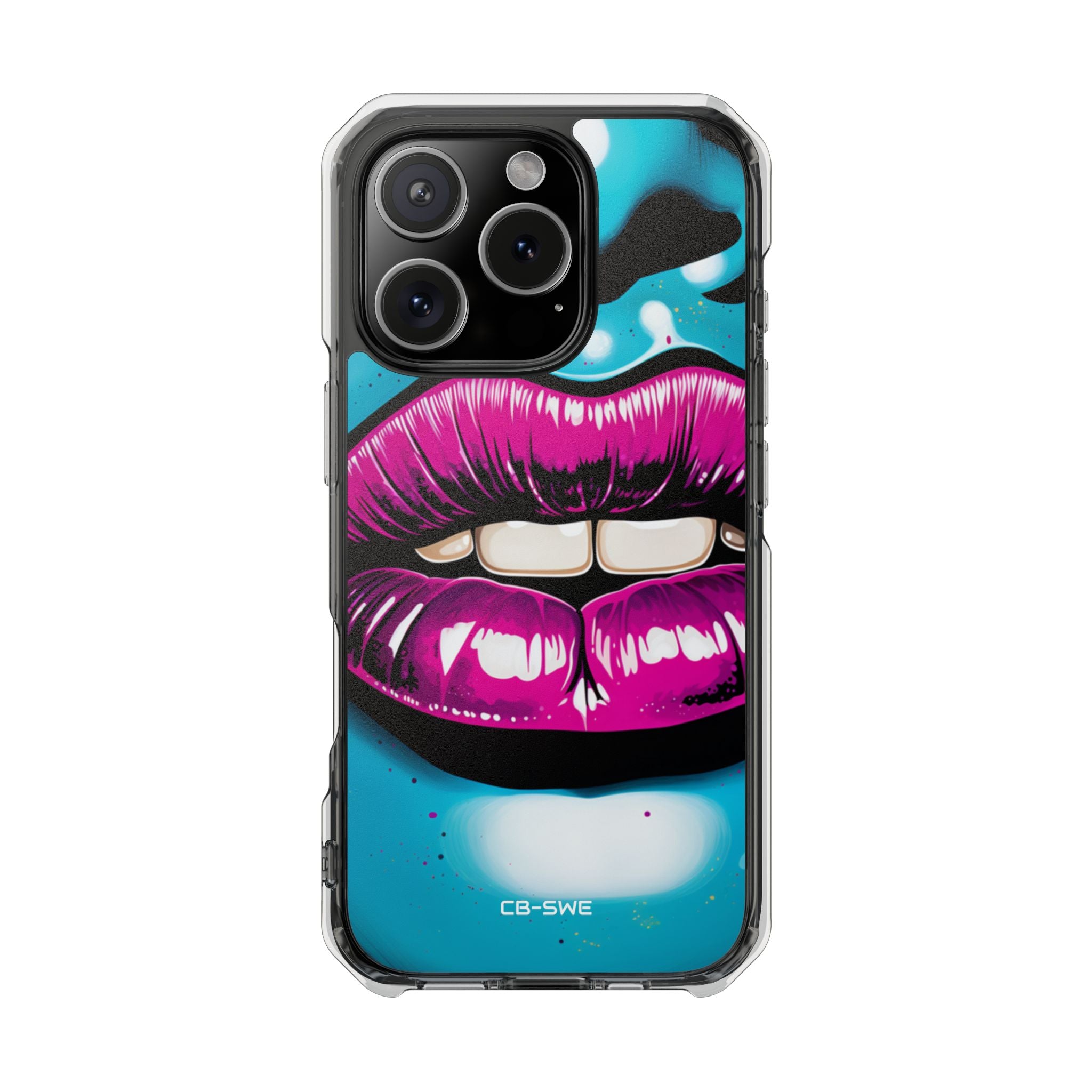 Vivid Lips Contrast iPhone Case - Impact