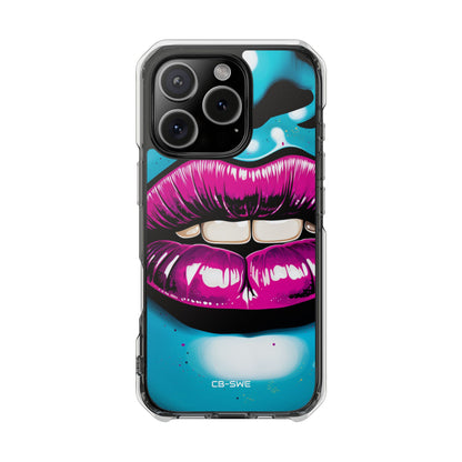 Vivid Lips Contrast iPhone Case - Impact