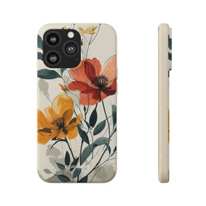 Serene Floral Harmony | Biodegradable Phone Case