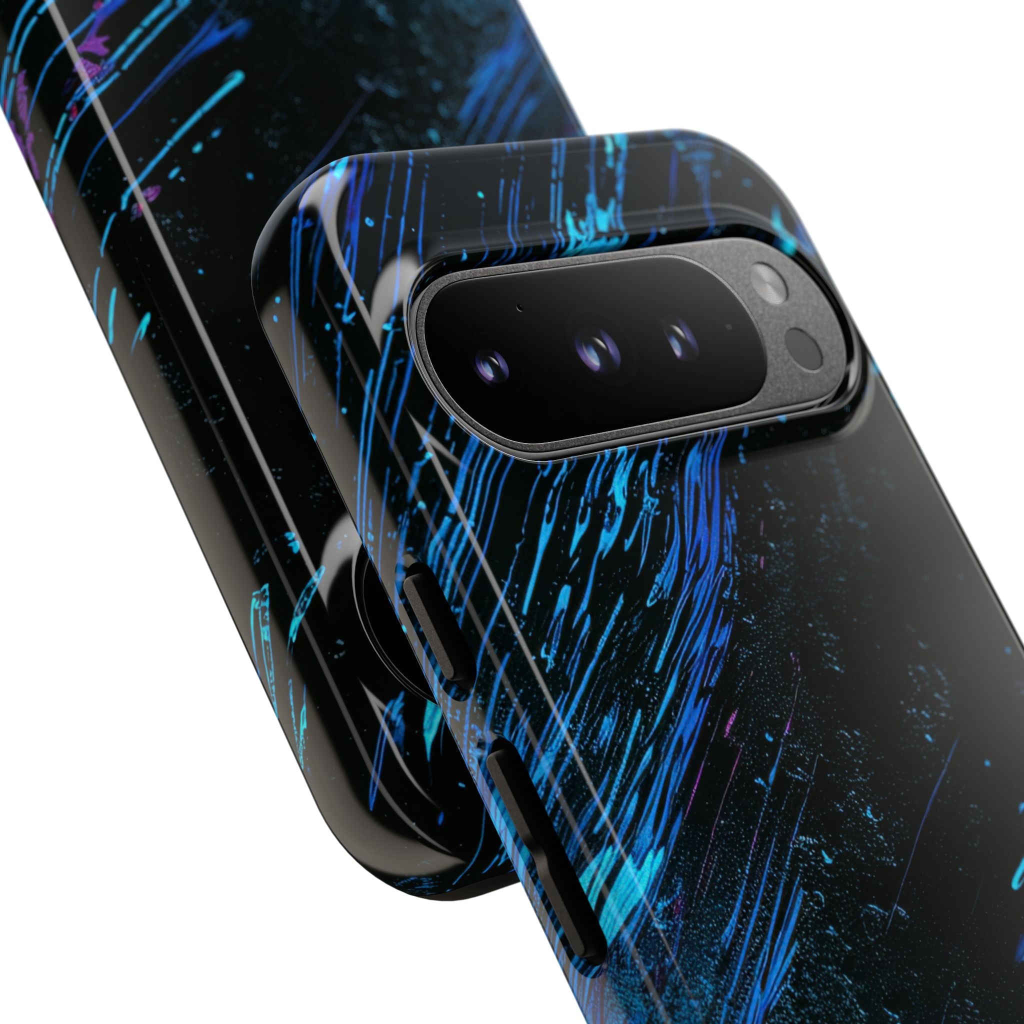 Midnight Blue Currents Google Pixel 9 - Tough