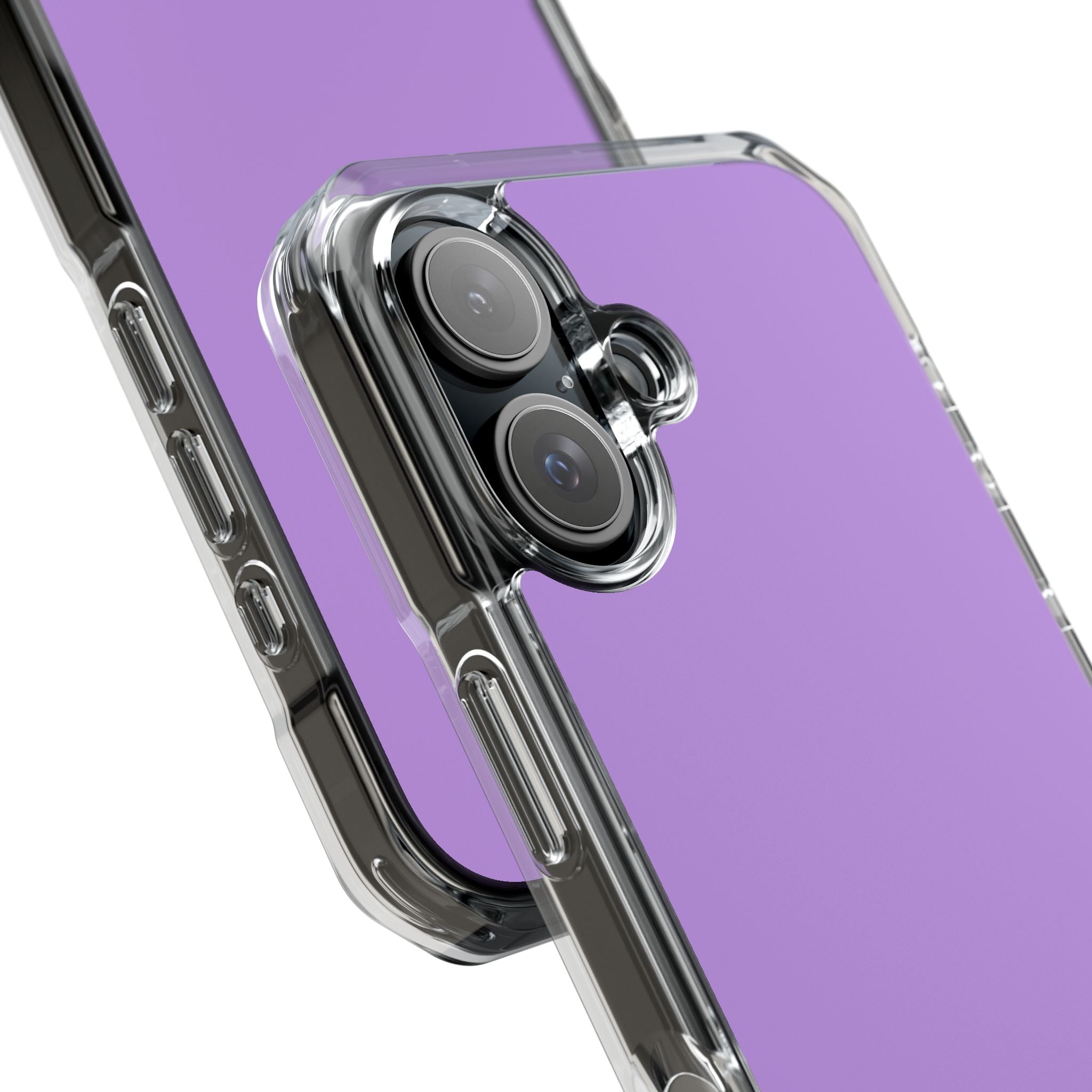 Bright Lavender - Clear Impact iPhone 16 Phone Case