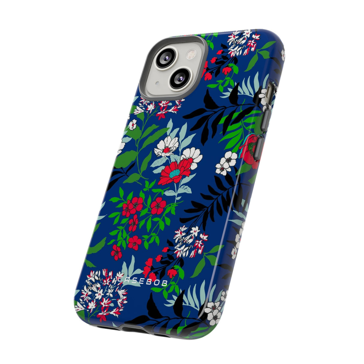 Blue Art Flowerfield - Protective Phone Case