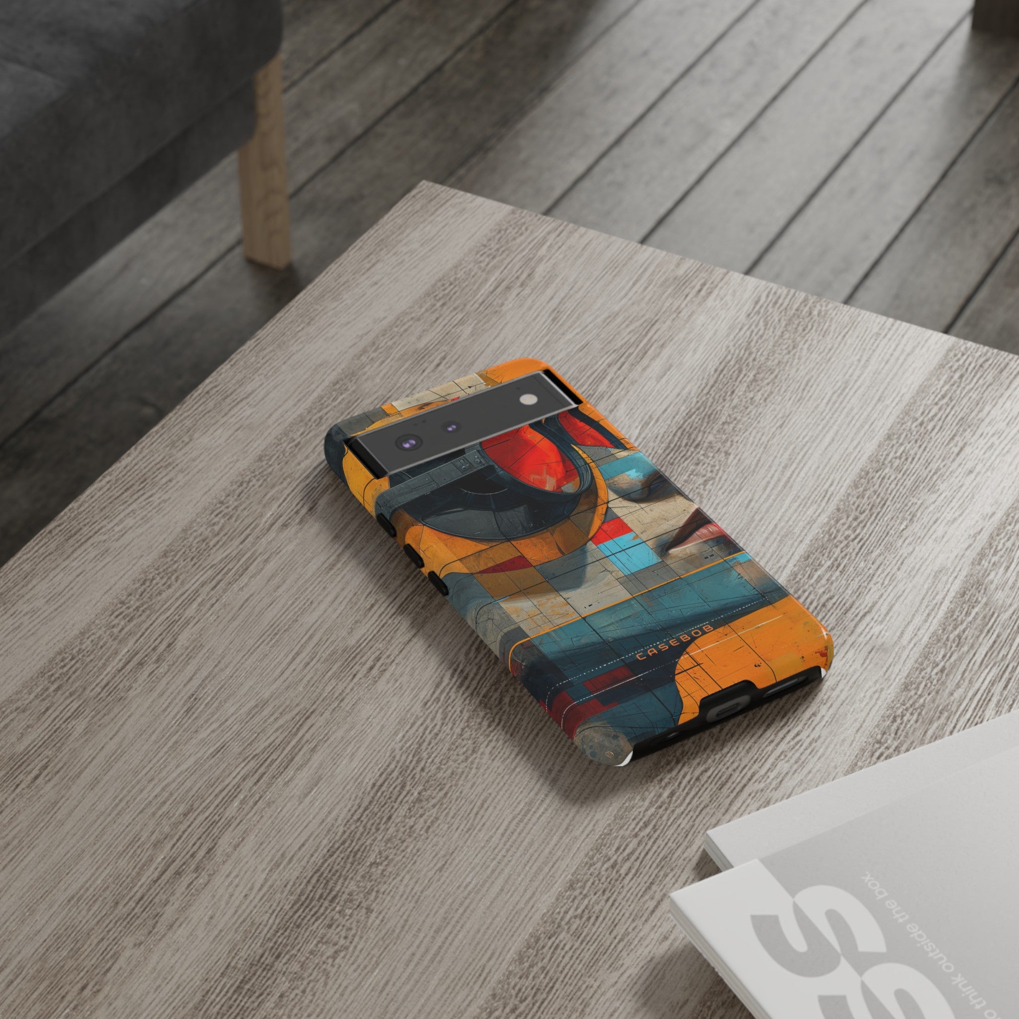 Cartoon Geometry Fusion - Protective Phone Case