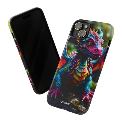 Friendly Dragon Smiles - iPhone Case