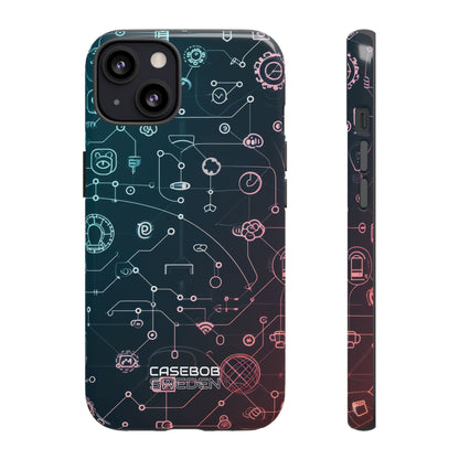 Digital Circuit Flow iPhone 13 - Tough