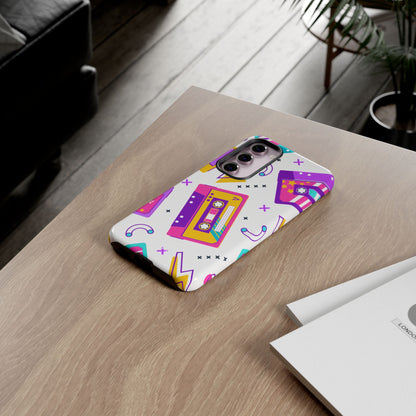 Retro Cassette Chaos - Samsung Case