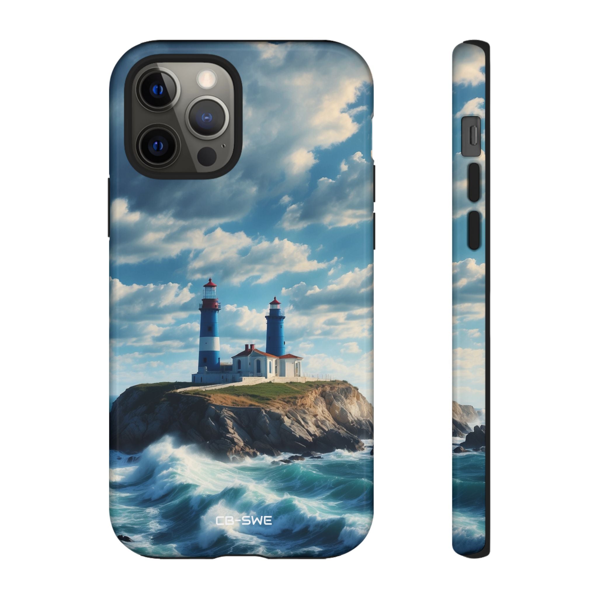 Lighthouse Guards Waves - iPhone Case