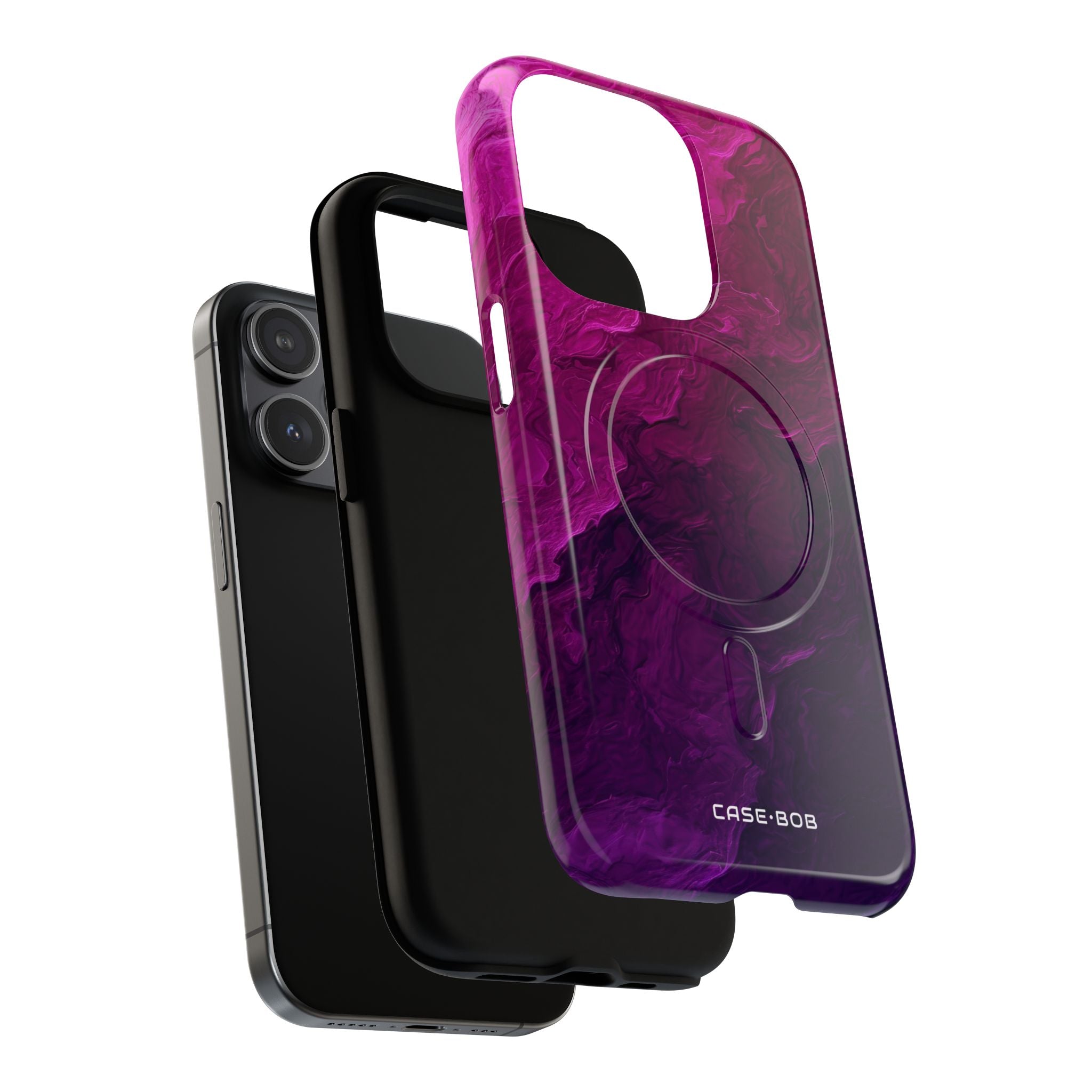 Violet Swirl iPhone 15 Pro Case - Tough+