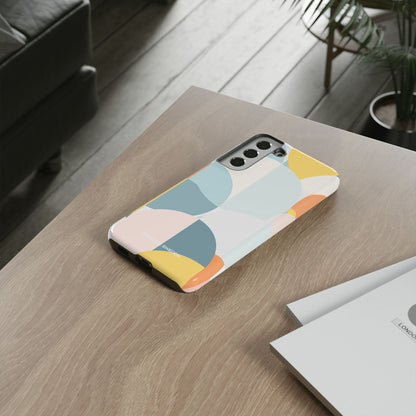 Abstract Geometric Calm - Tough Samsung S22 Phone Case