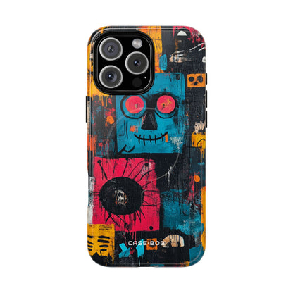 Blue Stitch Smile iPhone 16 Pro Max Case - Tough+