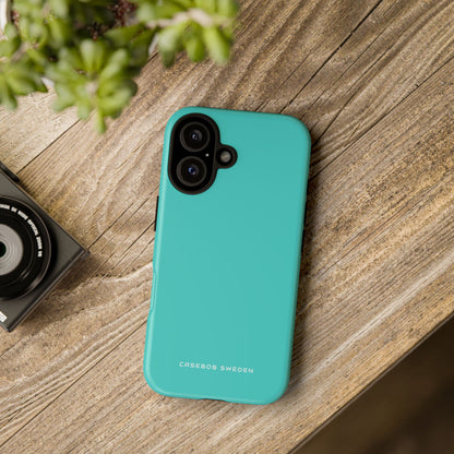 Medium Turquoise iPhone 16 - Tough Phone Case