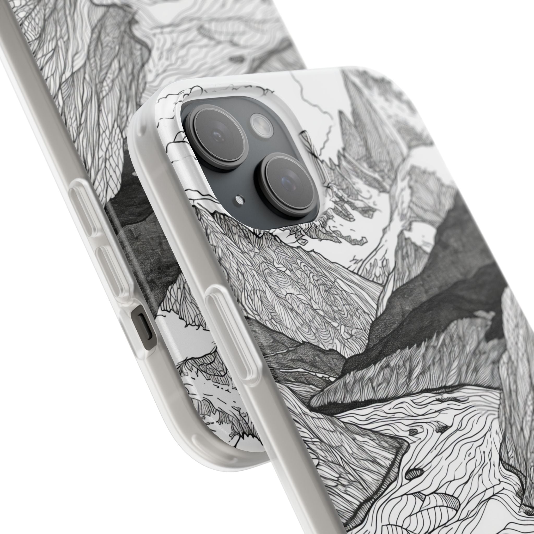 Mountain Tranquility | Flexible Phone Case for iPhone