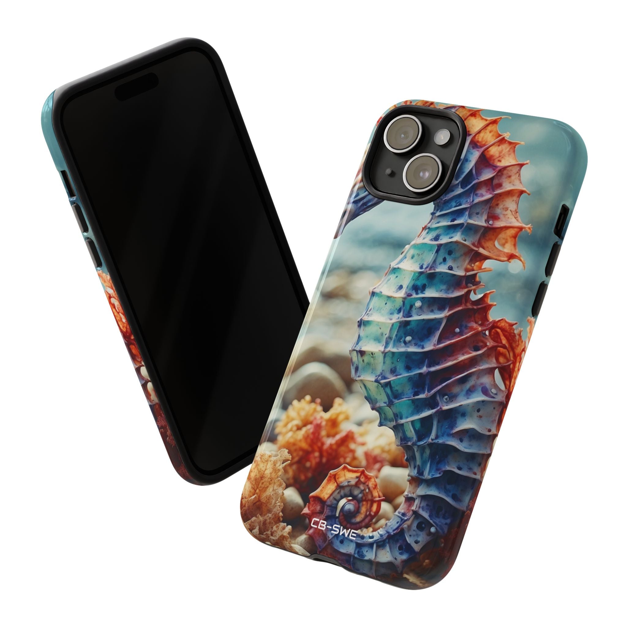 Seahorse Dances Freely - iPhone Case