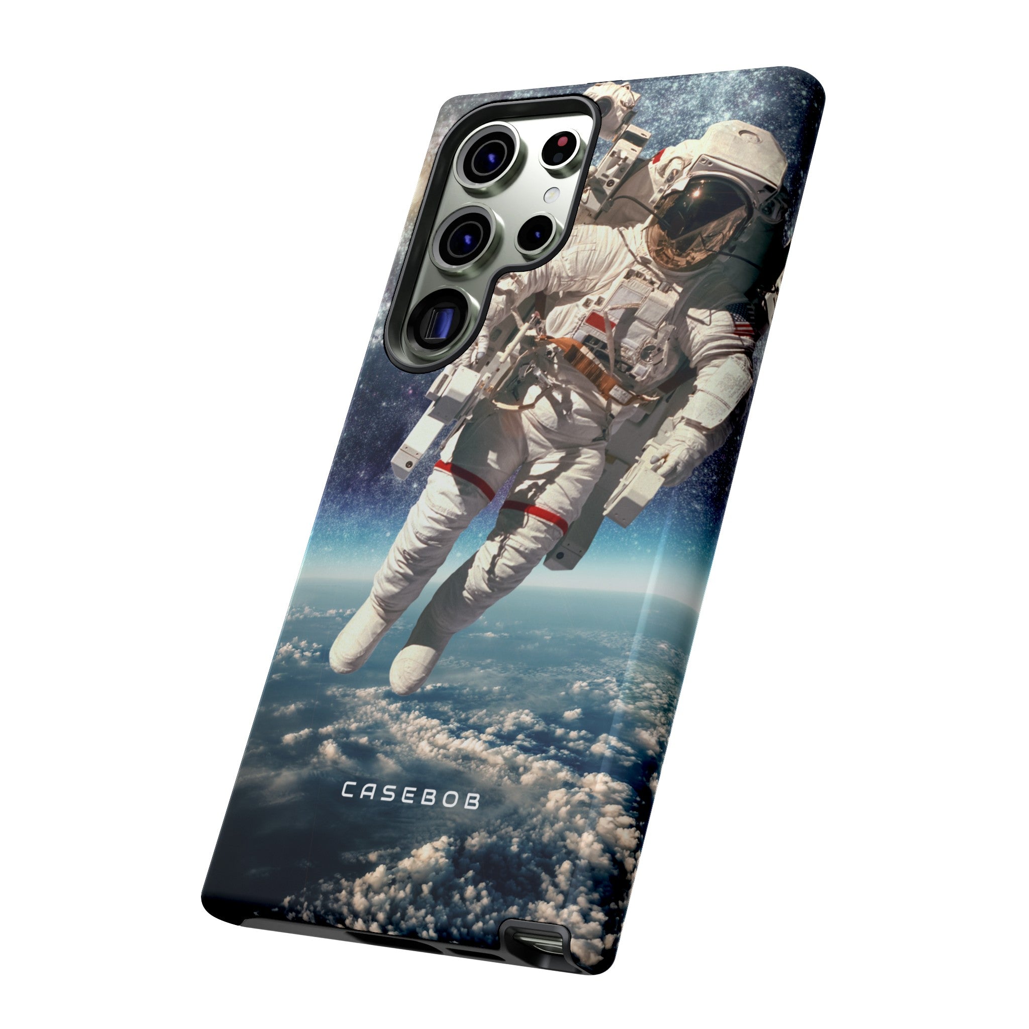 Astronaut in outer space - Protective Phone Case