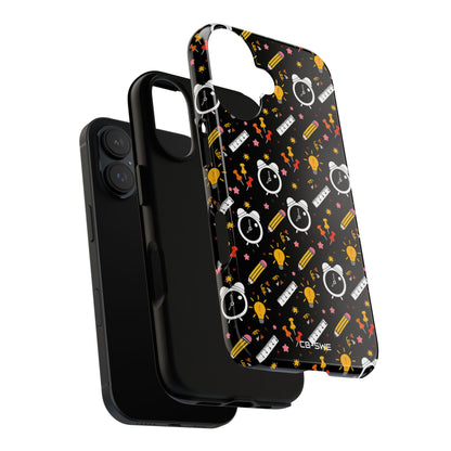 Bright Pencils Twirl - iPhone Case