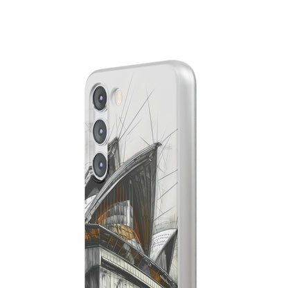 Architectural Curves in Line Formation Samsung S23 - Flexi Phone Case