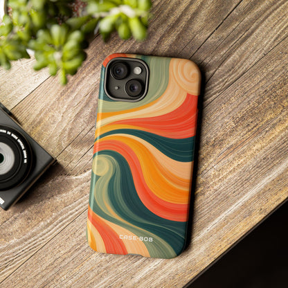 Swirling Ember iPhone 15 Plus Case - Tough
