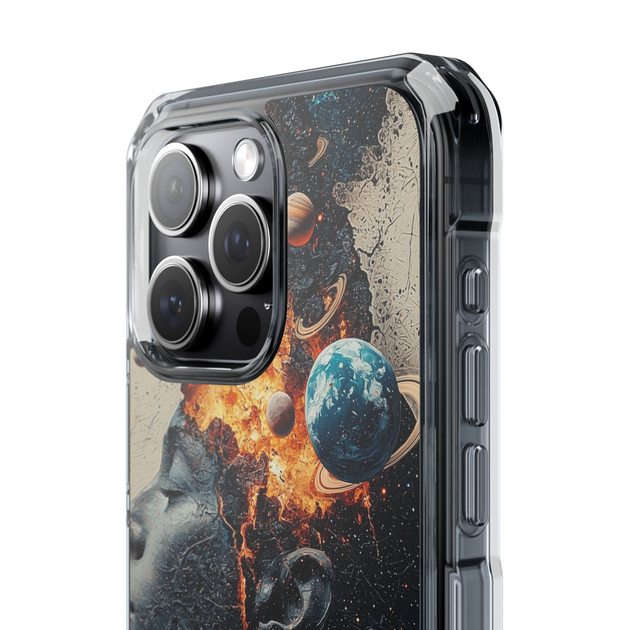 Cosmic Mind Erupts iPhone Case - Impact