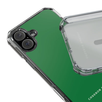 Green iPhone 16 - Clear Impact Phone Case