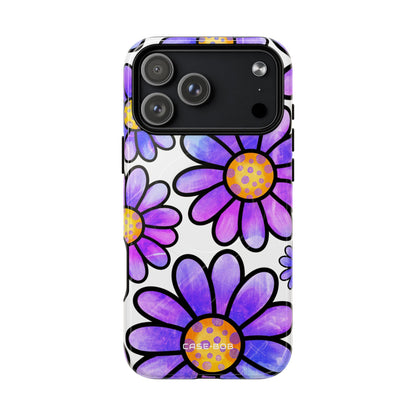 Polka Dot Blooms iPhone 17 Pro Max Case - Tough+