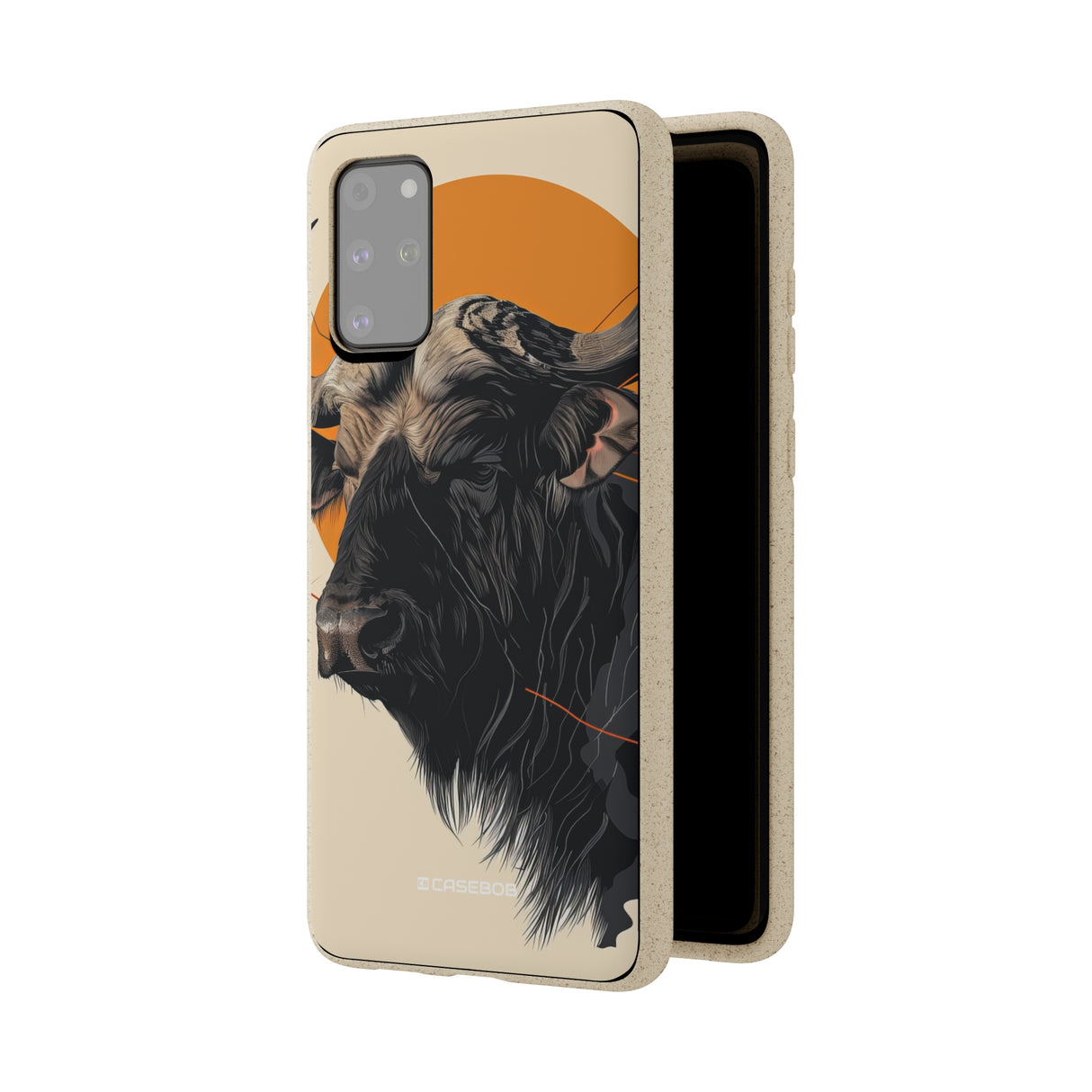 Majestic Buffalo Sun | Biodegradable Phone Case