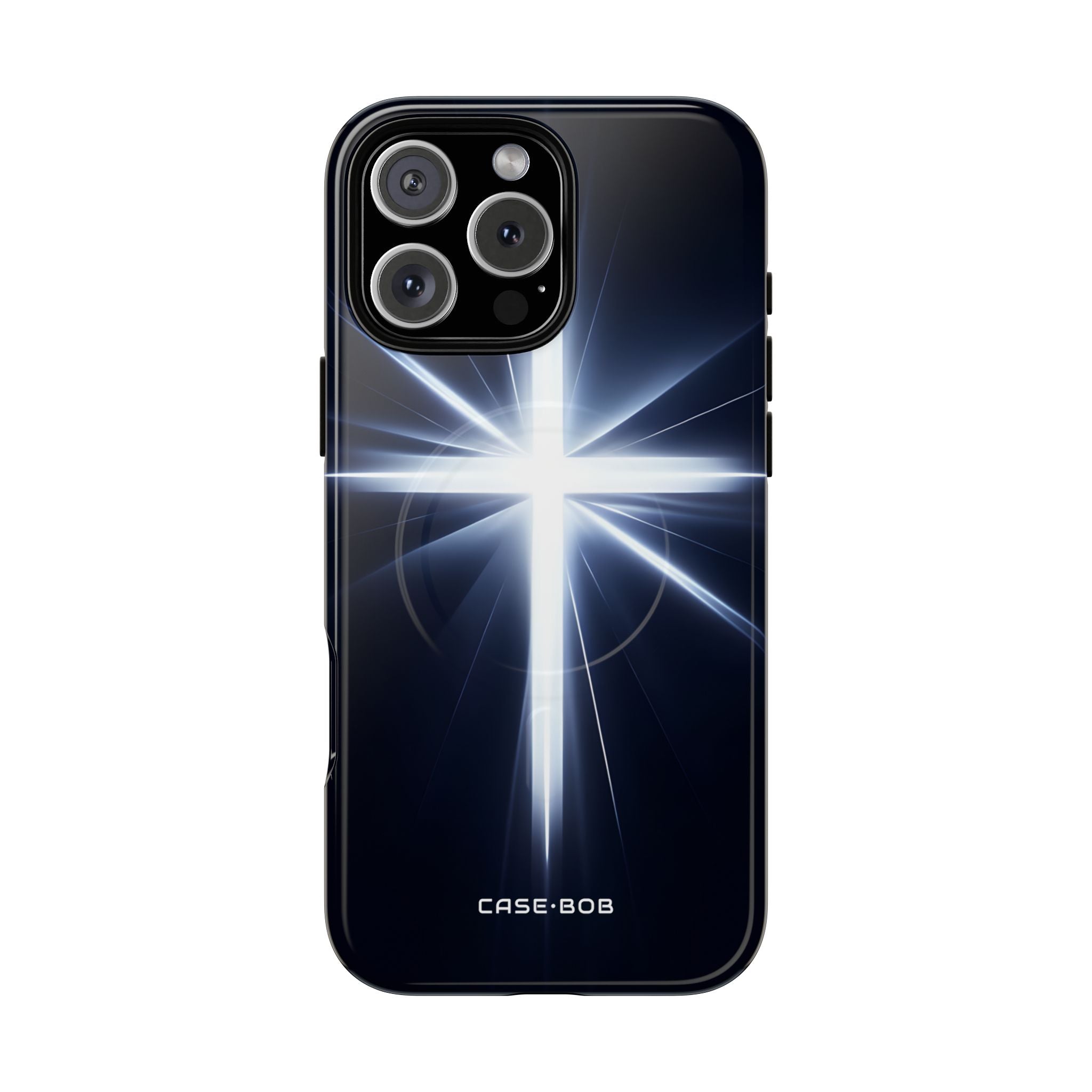 Glowing Crossburst iPhone 16 Pro Max Case - Tough+