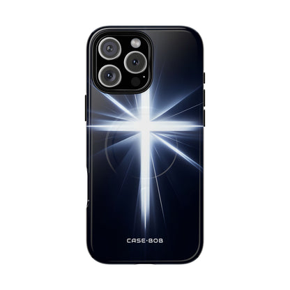 Glowing Crossburst iPhone 16 Pro Max Case - Tough+
