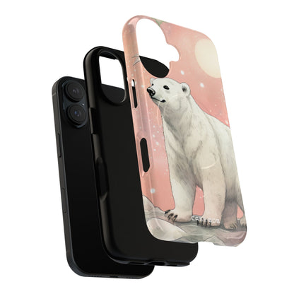 Polar Bear Dream iPhone 16 Case - Tough+