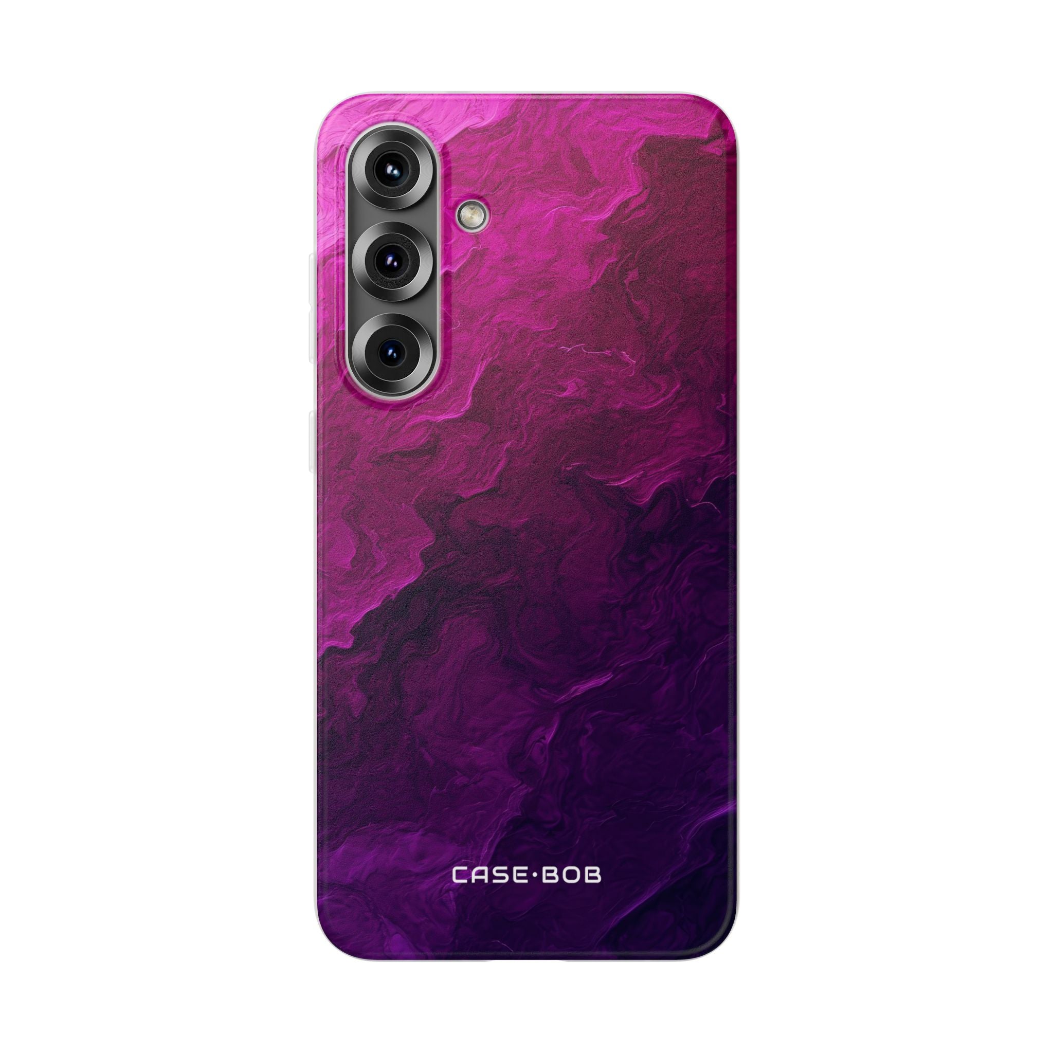 Marbled Swirl Purple Samsung S25 Plus Case - Soft