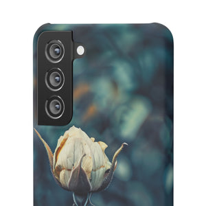 Teal Rosebud Serenade | Schlanke Handyhülle für Samsung