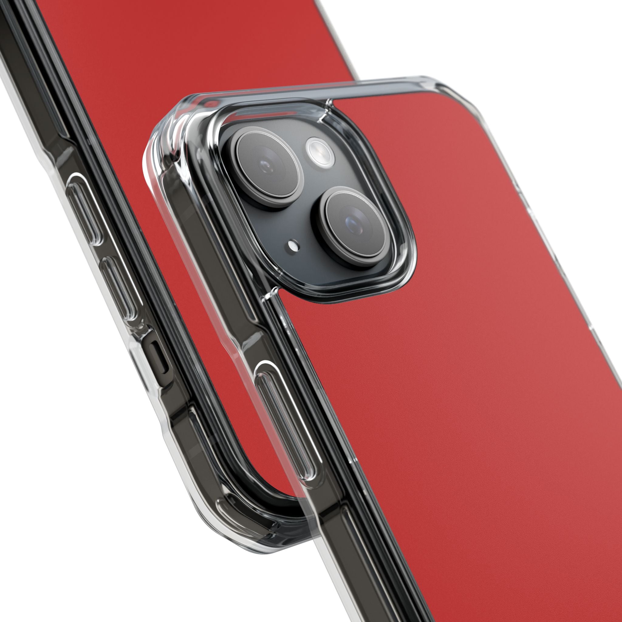 Persian Red - Clear Impact Case for iPhone