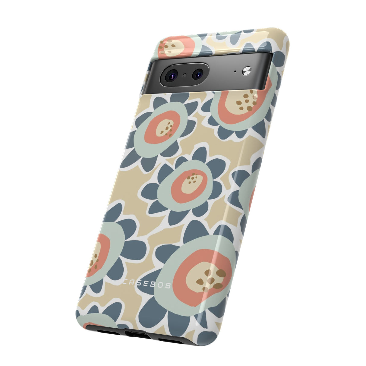 Pastel Happy Flower Phone Case - Protective - Protective Phone Case