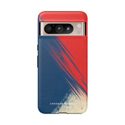 Vintage Brushstroke Harmony Google Pixel 8 - Tough Phone Case