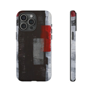 Red Accent Art - Protective Phone Case