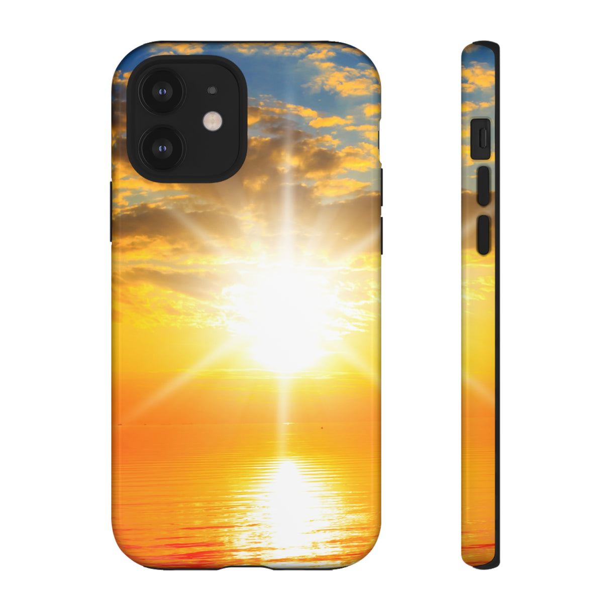 Idyllic Sundown iPhone Case (Protective) iPhone 12 Glossy Phone Case