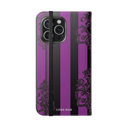 Baroque Stripes - iPhone 15 Pro Max Case - Wallet