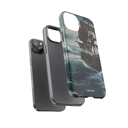 Ship Faces Waves - iPhone Case