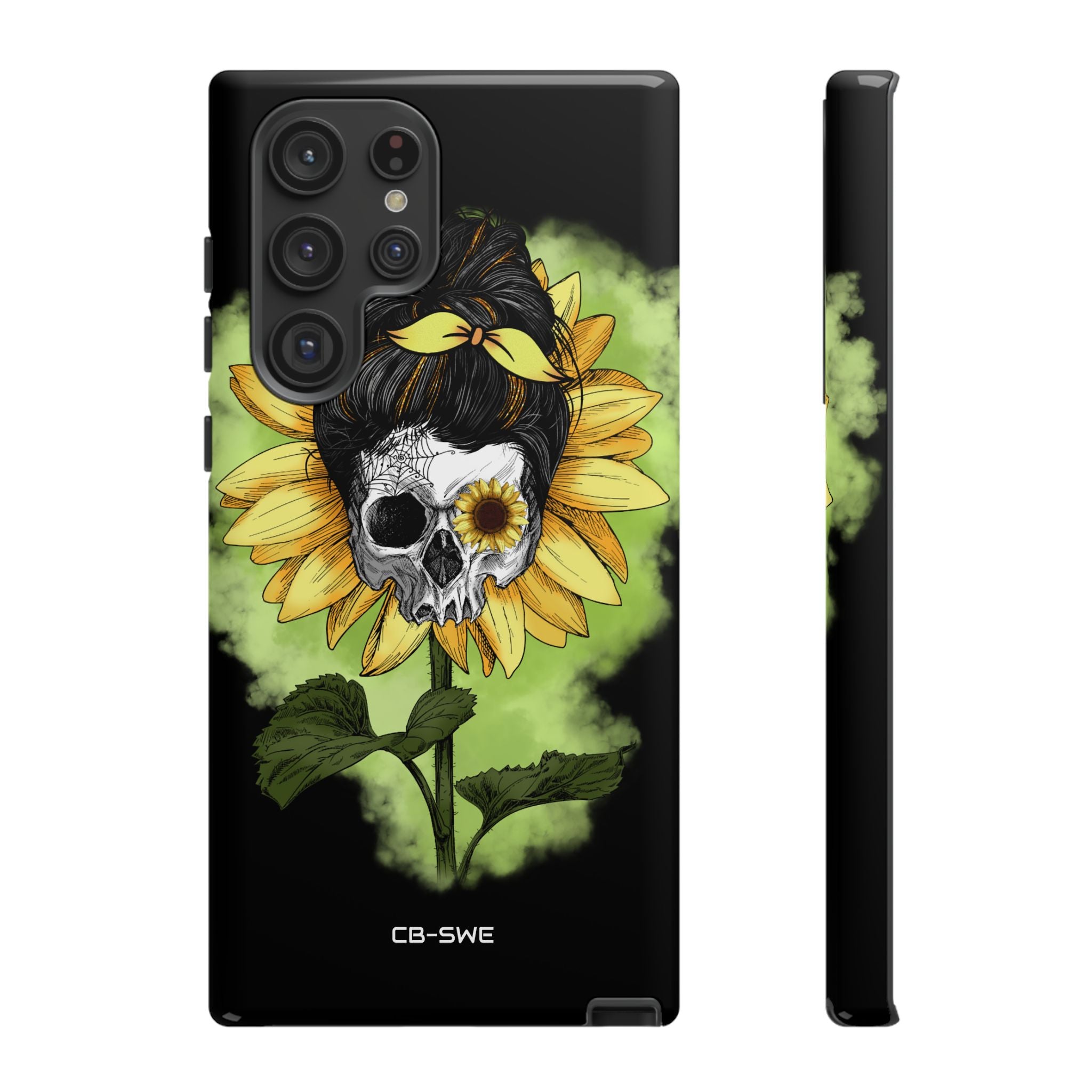 Sunflower Skull Fusion - Samsung Case