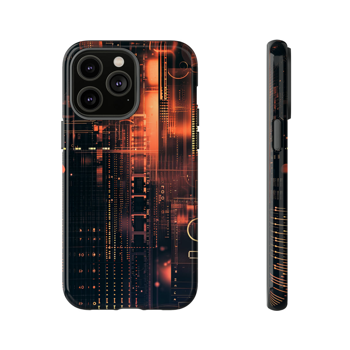 FuturTech Glare: Innovation Gradient - Protective Phone Case