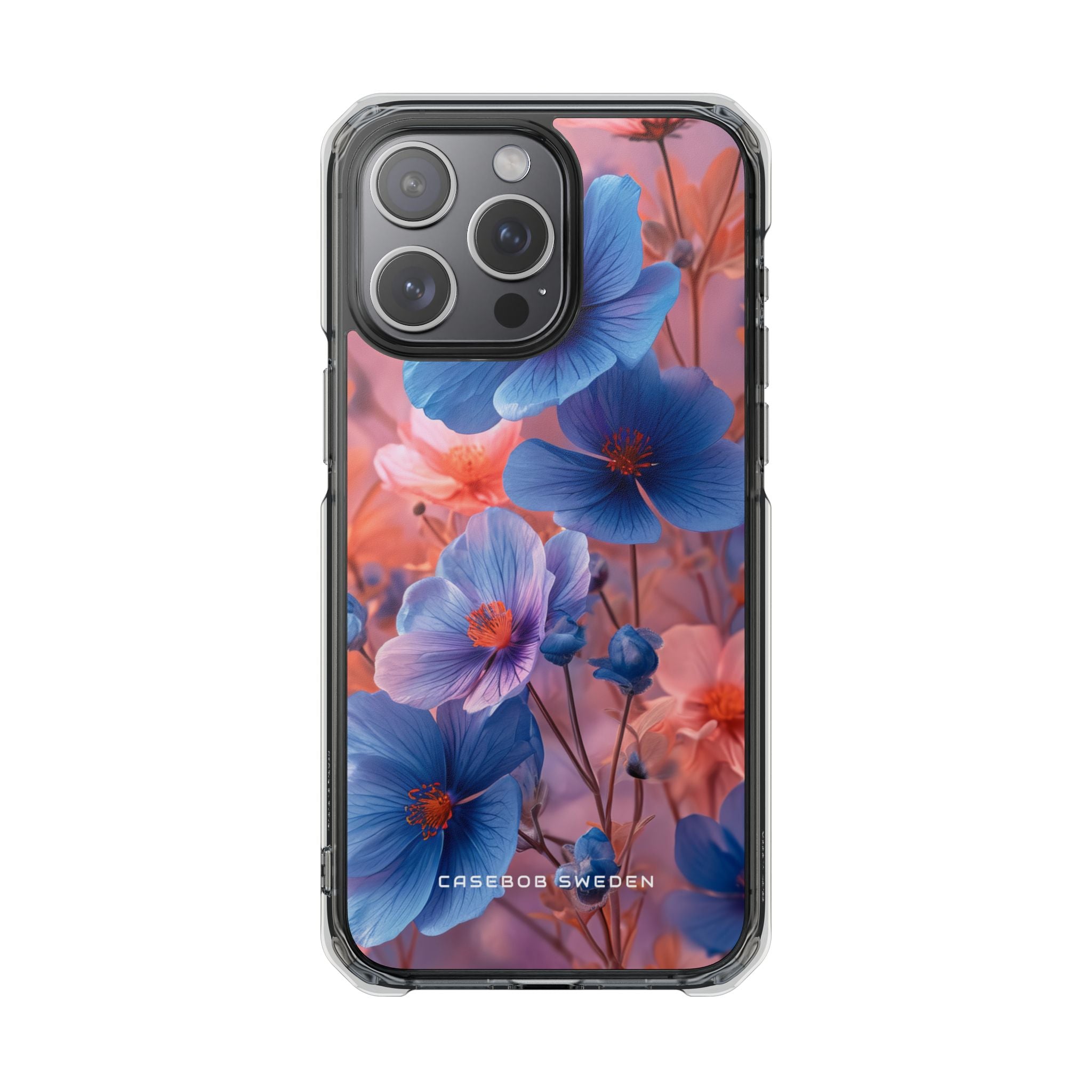 Ethereal Floral Symphony iPhone 15 - Clear Impact Phone Case