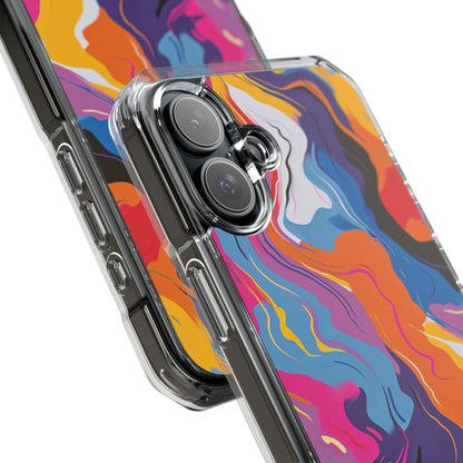 Vortex Colorwave iPhone 16 - Clear Impact Phone Case