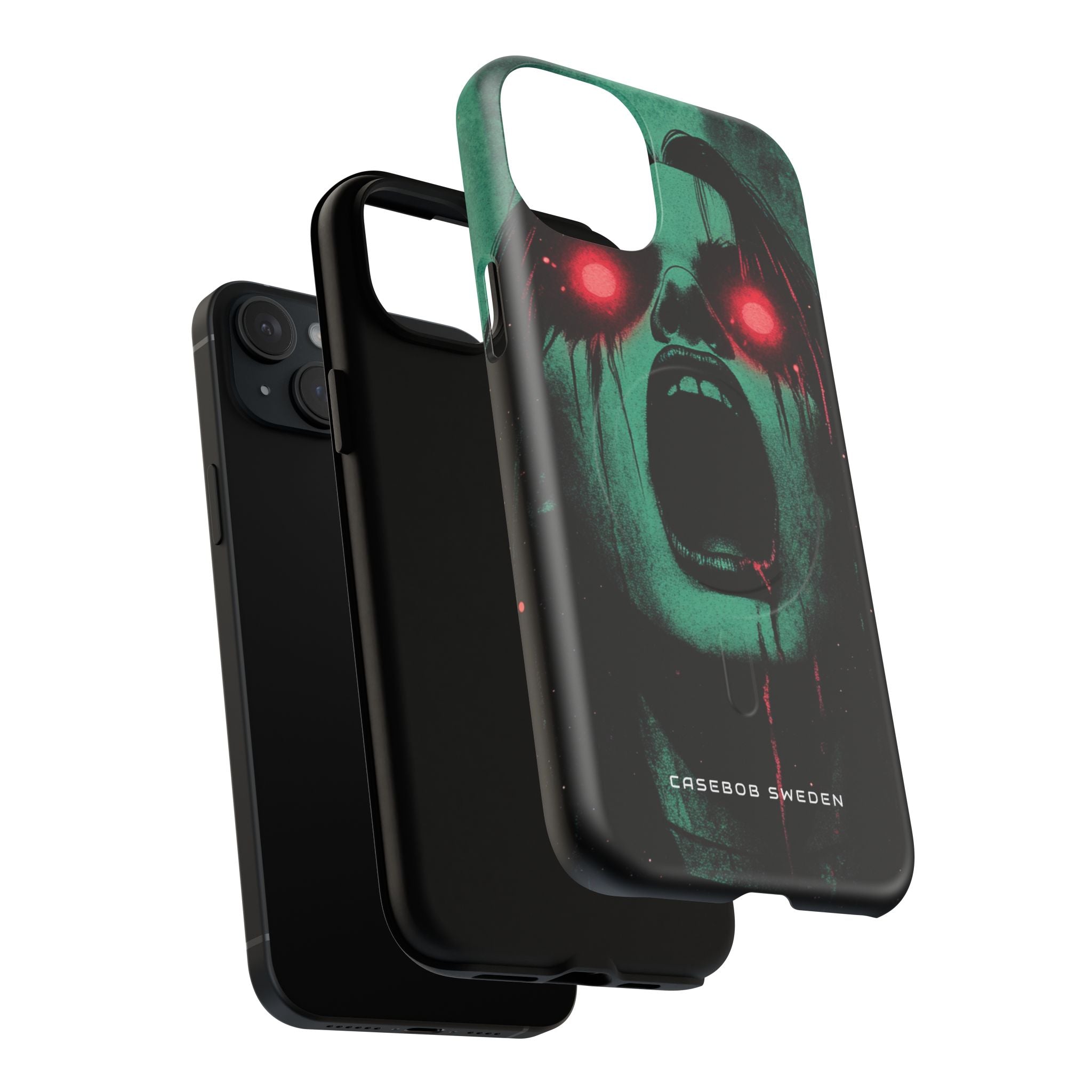 Haunting Glow of Gothic Eyes iPhone 15  Tough+ Phone Case